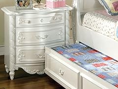 Nathalia Nightsand, Pearl White