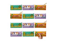 Fun Express Classroom Pets Pencil Cases - 12 Pc