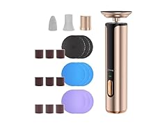 KIUCID 2 in 1 Electric Foot Callus Remover with USB Rechargeable