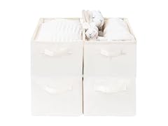 Storage Basket Bins with Metal Frame