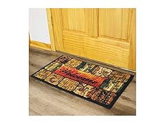Sunnydaze Decor FTX-825 17.5 x 29 Floral Entry Mat