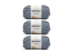 Bernat Felted Storm Blue Yarn - 3 Pack
