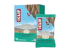 10PK CLIF BAR Energy Protein Bars Cool Mint Chocolate