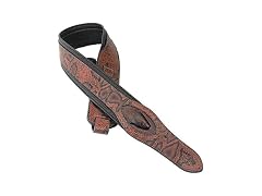 Walker & Williams Copperhead Pattern Padded Guitar Strap