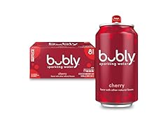 8PK bubly Sparkling Water, Cherry, Zero Sugar