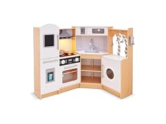 Corner Kitchen Playset Natural