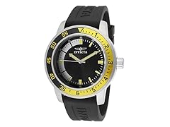 Invicta Men's Specialty Black Poly Strap Watch