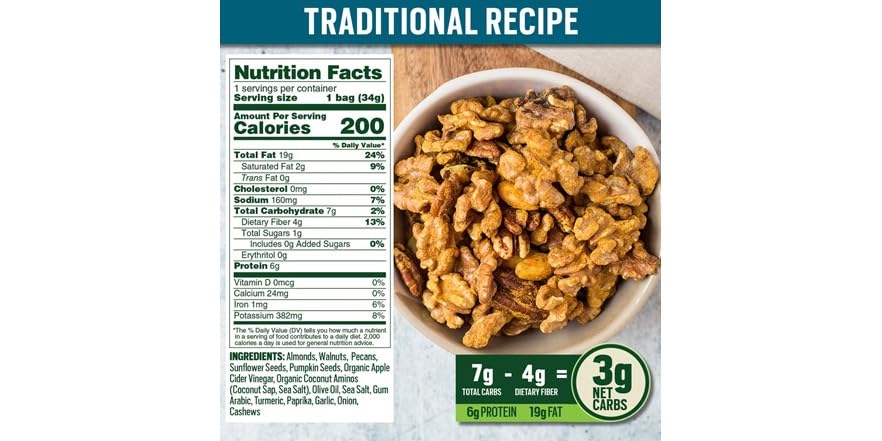 bubba's keto nut mix