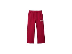 GAP Girls (12-18 MOS) Logo Fleece Wide Pant Sled