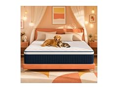 CorePillow 14 Inch King Hybrid Mattress, Medium Firm