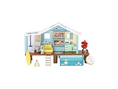 Bluey Beach Cabin Playset, 10”