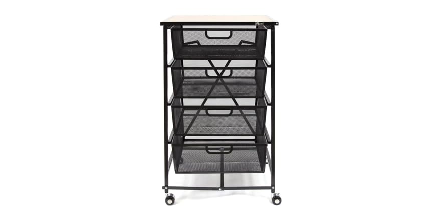 Origami DFS Series 4 drawer Storage Cart- Choose Color