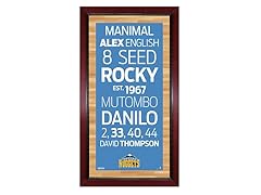 Denver Nuggets 16" x 32" Sign