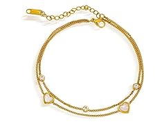 UHNIK Gold Plated Anklets
