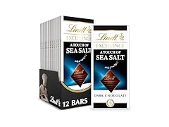 Lindt EXCELLENCE Sea Salt Dark Choc 12pk