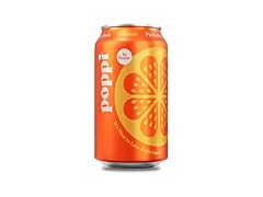 Poppi Sparkling Prebiotic Soda Orange 12pk
