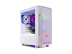 Skytech Gaming Archangel Desktop PC, Ryzen 5 5500 3.6 GHz (4.2GHz), NVIDIA RTX 3050 6GB, 1TB NVMe SSD, 16GB DDR4 RAM 3200, 650W Gold PSU, Wi-Fi, Win 11 (Open Box)