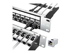 Jadaol [UL Listed] 24 Port Patch Panel