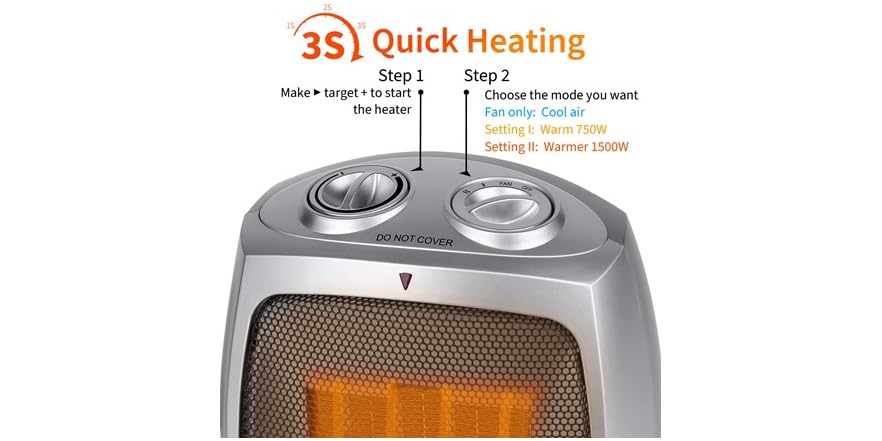 Givebest Portable Space Heater