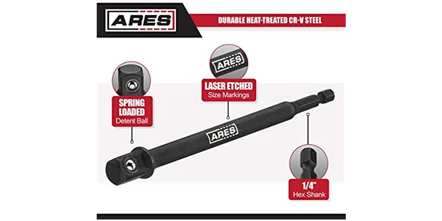 ARES Impact Grade Socket Adapter Set