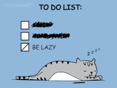 New Year, New Laziness