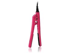 0.5" Mini Flat Iron - Hot Pink