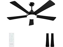Autoday Ceiling Fan with Light | 52in