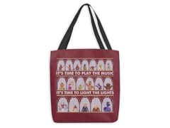 It's time to get things started Large Tote Bag