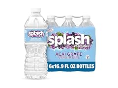 Splash Refresher Acai Grape Water 6 Pack