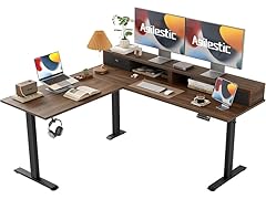 L Shaped Standing desk with 2 Drawers