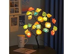 HUAHAOAO LED Rose Tree