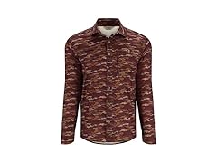 Simms Mens (3XL) Challenger LS Shirt Mahogany