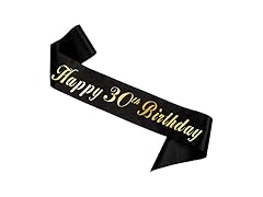 Generic HAPRTY Happy 30th Birthday Sash
