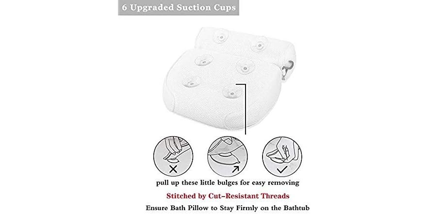 Idle Hippo Bathtub Pillow