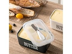 JiabaoPC Ceramic Butter Dish