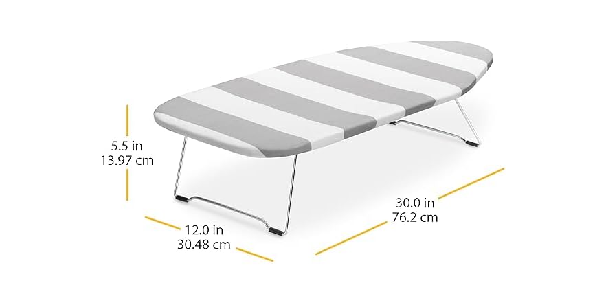 Whitmor Foldable Tabletop Ironing Board