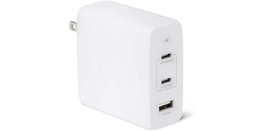 [Other] Amazon Basics 120W Fast Charging USB-C Nano GaN Wall Charger