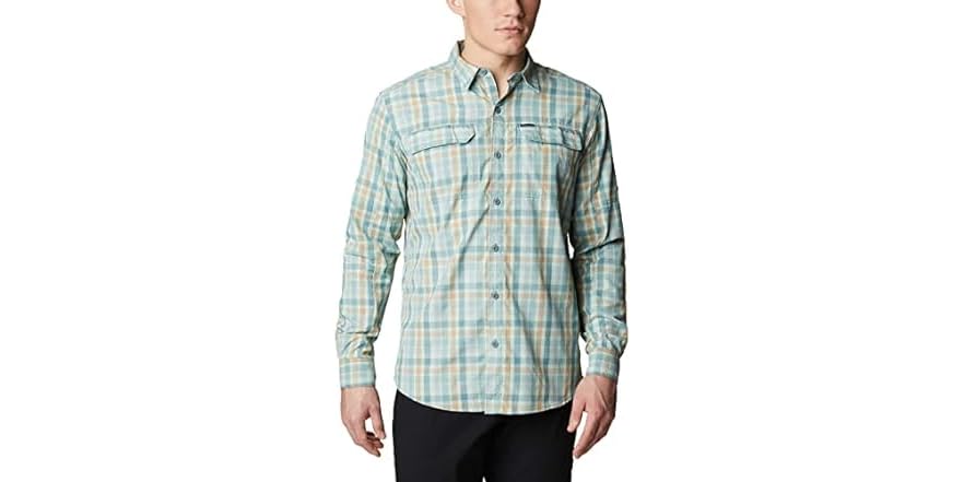 Pantalón Corto Columbia Silver Ridge Utility Para Hombre | Tejido UPF 50, Elástico, Con Bolsillos Cargo | 100% Poliéster Reciclado