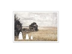 Htdsks Cute Ghost In Haunted Forest Canvas