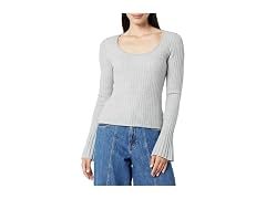 The Drop Beatrice Bell Sleeve Scoop Neck