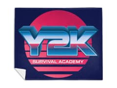 Y2K Survival Academy Mink Fleece Blanket