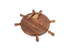 PICNIC TIME Helmsman Lazy Susan Cheese Board 
