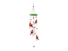 Spoontiques Cardinals Wind Chime Green