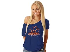Auburn Women's Off The Shoulder Tee