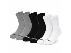 Mossimo Mens Crew Socks 6-Pair Pack