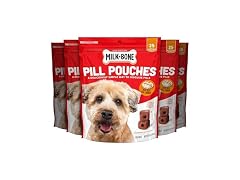 5PK Milk-Bone Pill Pouches Dog Treats With R