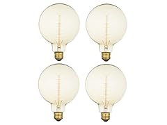 Standard Vintage Incandescent Bulbs (4-Pack)