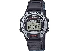 Casio Illuminator LED Watch Silver Blue
