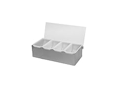 Thunder Group - 4 Compartment Stainless
