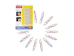 Fisher-Price Dustless Chalk Set - 12 Colors
